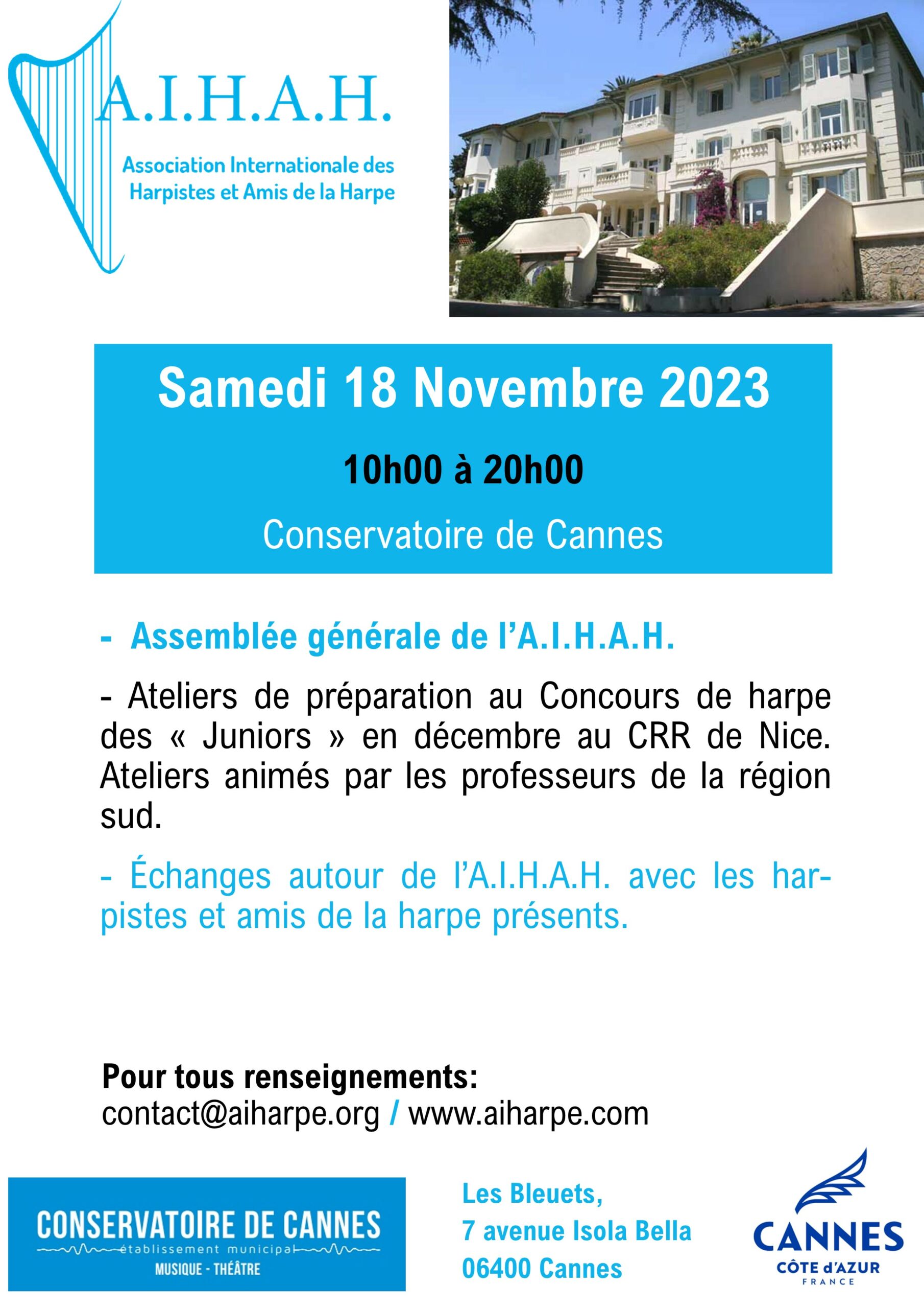FLYER AG AIHAH NOVEMBRE 2023